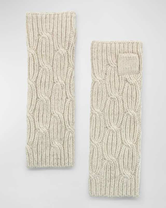 Cashmere Knit Arm Warmers